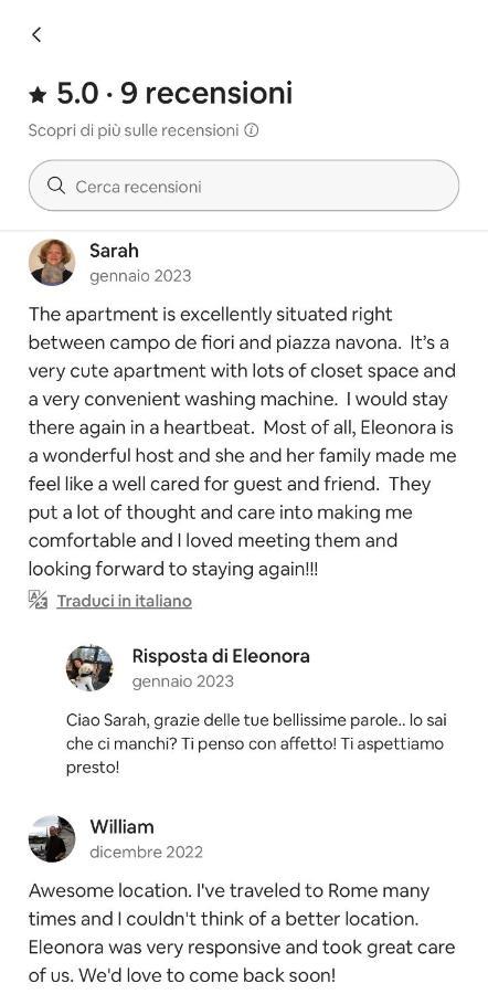 Campo De' Fiori Eleonorhouse Apartment Rome Bagian luar foto